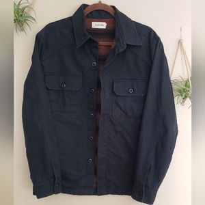 Taylor Stitch The Lined Shop Shirt in Coal Boss Duck- 40